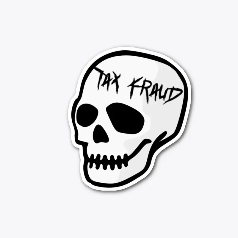 Tax Fraud Skull